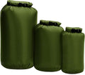 Waterproof Dry Bag 8L/40L/70L 3-Pack Dry Sack Lightweight Outdoor Dry Bags Travel Duffel Bags Roll Top Sack for Kayaking Boating Swimming Camping Hiking Fishing (Green)