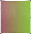 Red Green Gradient Beach Tent UPF50+ Protection Waterproof Sun Shelter with Sand Shovel Sandbags for Camping Trips Fishing Backyard Fun or Picnics