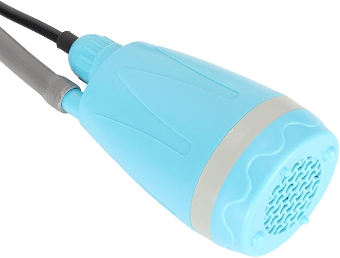 25W Portable Camping Shower Kit USB Charging Compact Handheld Hands Free Rechargeable Outdoor Shower Head Cleaning System 3.7V Pump Convenient Fast