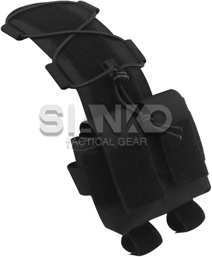 Tactical Battery Pouch Helmet Battery Pack Case Storage/Counterweight Bag Removable Elastic Pouch For FAST/MICH MK/AF Helmet
