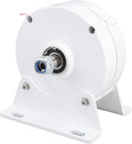 Three Phase Alternator DIY 6000W 12V 24V 48V Gearless Permanent Magnet Low Speed 750 RPM Aluminum Alloy H Class Insulation Energy Saving AC Alternator for Vertical Horizontal Wind Turbine(12V)