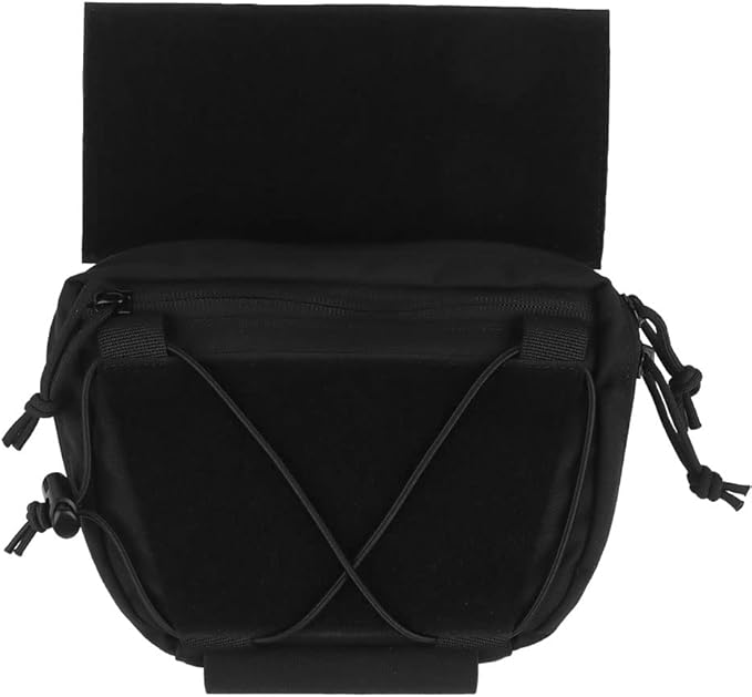 Tactical Quick Release Dump Drop Pouch with Hook &amp Loop Fanny Pack Waist Bag Utility Tool Organizer Admin Pouch