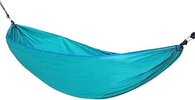 Portable Hammock Portable Outdoor Camping Hammock Swing Bed Comfortable for Travel Beach Backyard for Backpacking Beach (Color : Blue)