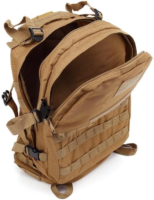 Tactical Backpack Military Molle Hiking 36-55L Camouflage outdoor sports jungle digital color