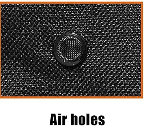 Generator Cover Waterproof Heavy Duty Thicken 600D Polyester with Elastic Drawstring Weather/UV Resistant Generator Cover for Universal Portable Generators 6000-11000 Watt (30''L x 30''W x 26''H)