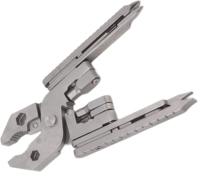 Pocket Multitool 420 Cast Steel Pocket Pliers Convenient Folding Mini Multitool Pliers for Heavy Duty Use
