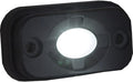 Buyers Products 1492139 Rectangular 3 Inch Wide LED Flood Light Flat Tubular and Angle Rubber Mounting Bases for Trucks Trailers and ATVs Light Bar Clear