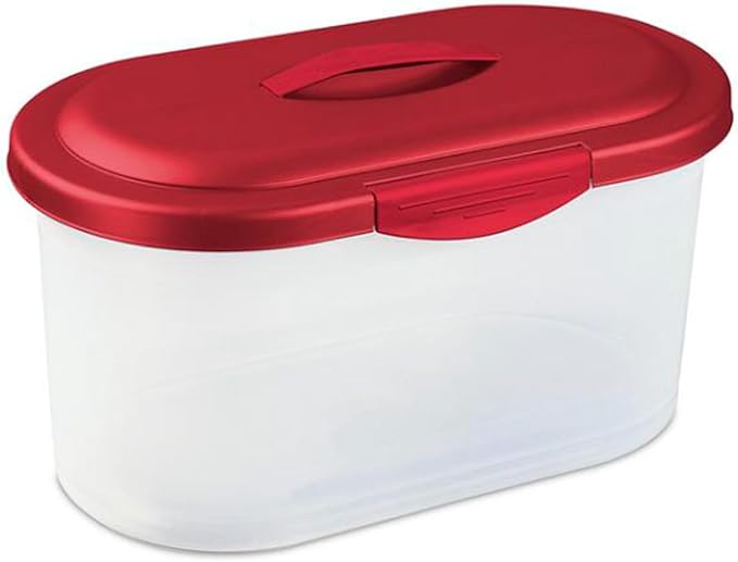 Sterilite Holiday Bow Storage Box Container