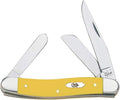 Case WR XX Pocket Knife Medium Stockman Sunflower Synthetic Item #22173 - (4318 SS) - Length Closed: 3 5/8 Inches