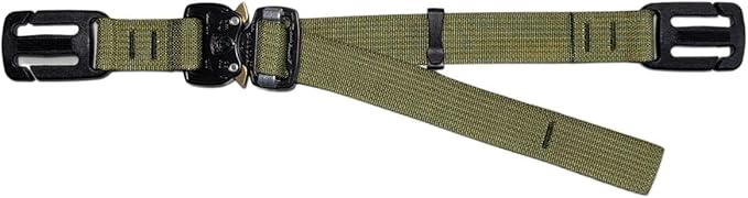 Hank's Surplus Made in USA Replacement Backpack MOLLE Sternum Chest Strap with Cobra Buckle (Olive Drab)