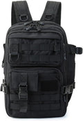 Tactical Backpack Military Molle Hiking 20L Outdoor Assault Cycling Bag Black