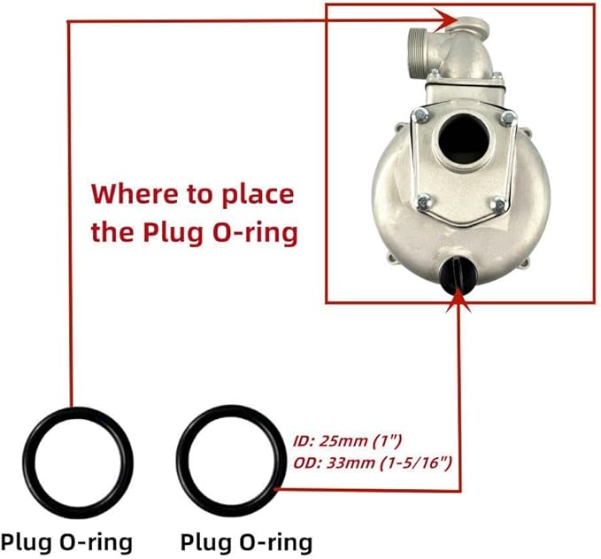 10PCS Gasket Seal Flapper Washer O-Ring Mechanical Seal Repair Kit For Predator 2 in. 212cc Semi-Trash Water Pump 63405 56160 For Pacific HydroStar 2 IN 212cc 61986 68375 69774 Water Pump