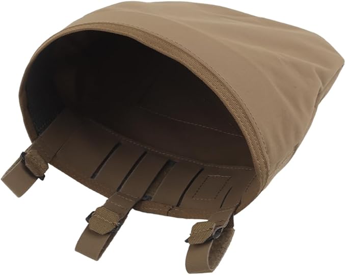 Tactical Belt Roll up Dump Pouch Foldable Tool Bag Pack for Airsoft Hiking Mag Pouch Accessory