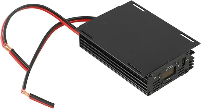 MPPT Solar Boost Controller Charger 800W With USB And LCD Display For 24V/36V/48V/60V/72V Multi-Battery Charging Aluminum Alloy