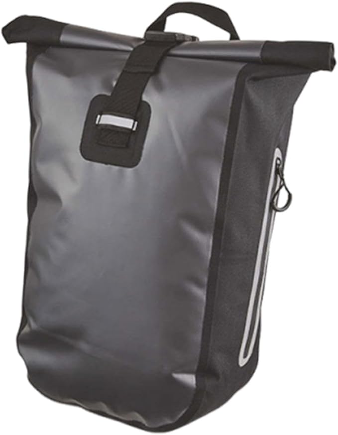 Rolltop Backpack Waterproof Dry Bag 20 L Portable Waterproof Storage Bag for Surfing Kayaking Beach Sailing Ski Black