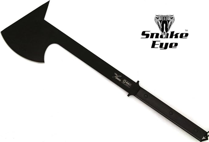 Snake Eye Tactical Heavy Duty Full Tang Handmade Super Axe w/G-10 Handle Outdoors Hunting Camping Fishing