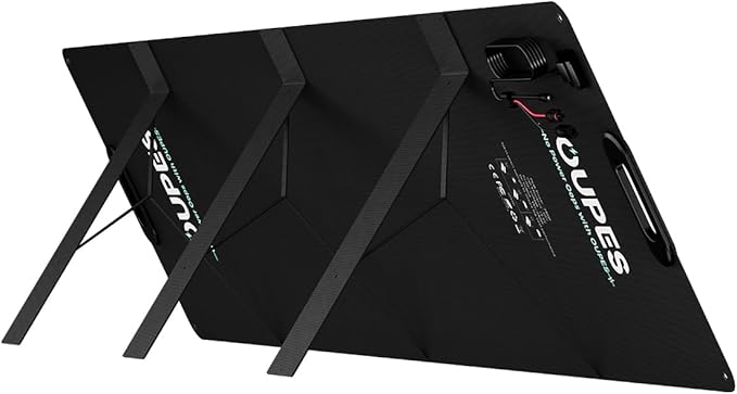 OUPES Portable Solar Panel 100W Foldable Lightweight Solar Power Panel for OUPES Power Stations