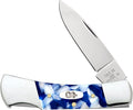 Case XX Pocket Knife LOCKBACK - BLUE CRACKLE KIRINITE® Item #50721-101225L SS - Length Closed: 3Inches