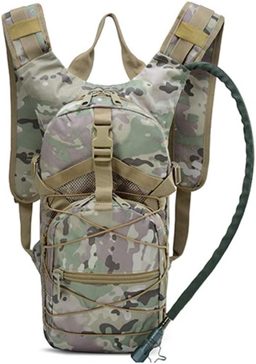 Outdoor Sports Hiking Bag Tactical Assault Combat Camouflage Tactical Water Pack Hydration Pack