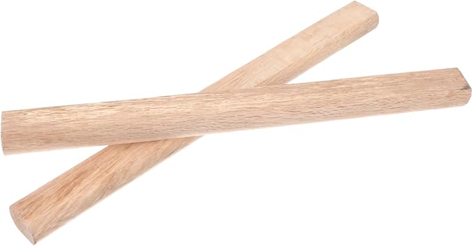 NUOBESTY 2pcs Durable Wood Handle Replacement for Axes Ergonomic Design for Woodworking Splitting Chopping Comfortable and Safe Grip for Tool Restoration