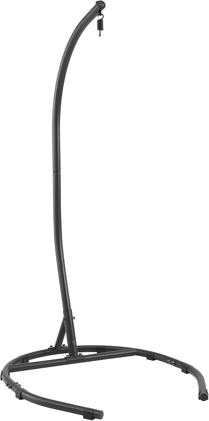 Ulax furniture Hammock Chair Stand Egg Chair Stand Hanging Chair Stand Heavy Duty Steel Hammock Stand Weather-Resistant Finish for Indoor or Outdoor Use