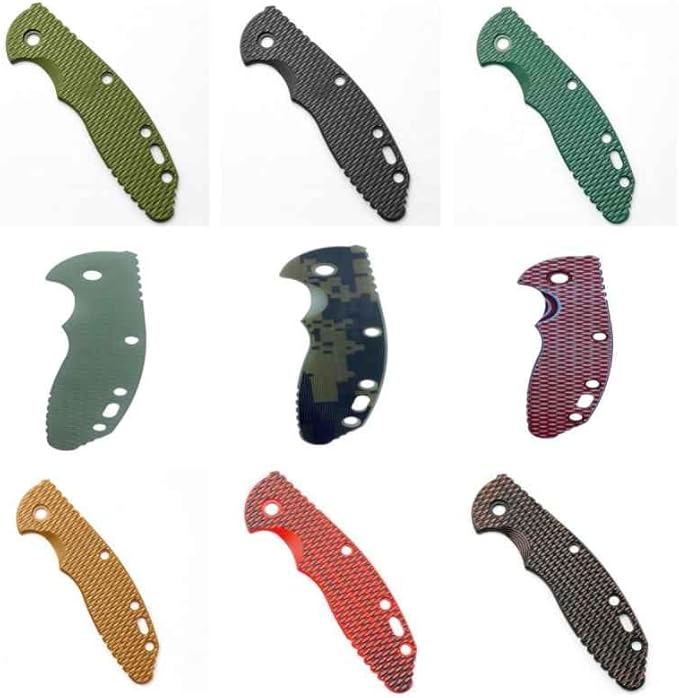 1 Piece Scales Handle Fits for Rick Hinderer XM18 3.5 Custom G10 Handle Patch Replacement
