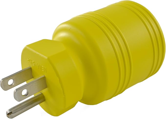 Conntek 30222-YW 15A to L5-30R Plug AdapterYellow
