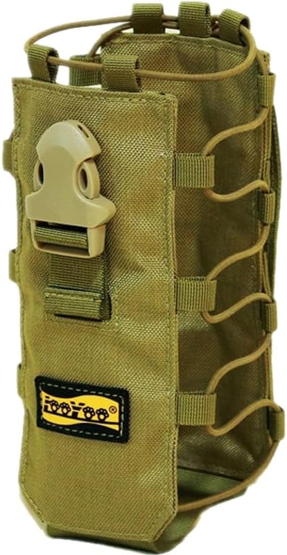Looyoo/A22 Tactical Water Bottle Holder Pouch MOLLE Compatible Adjustable Bottle Carrier Bag.