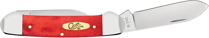 Case Cutlery CA10765: Canoe Dark Red Bone