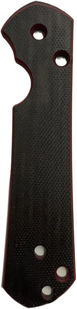 1PC G10 Scales Fits Large Sebenza 21 CNC Handle Patch Replacement in Black and Red Accessory