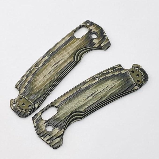 1 Pair CNC G10 Scales Handle Patch Blank DIY Replacement Fits for North Fork 15031