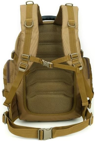 Tactical Backpack Military Molle Hiking 20-35L Outdoor camouflage bag tactical special operations bag khaki