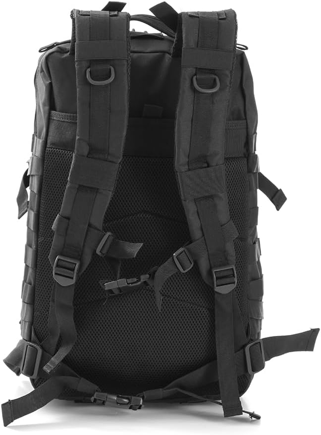 Prime Adventure 45L Outdoor Molle Backpack – Modular Military Tactical Gear Pack for Hiking Camping &amp Travel