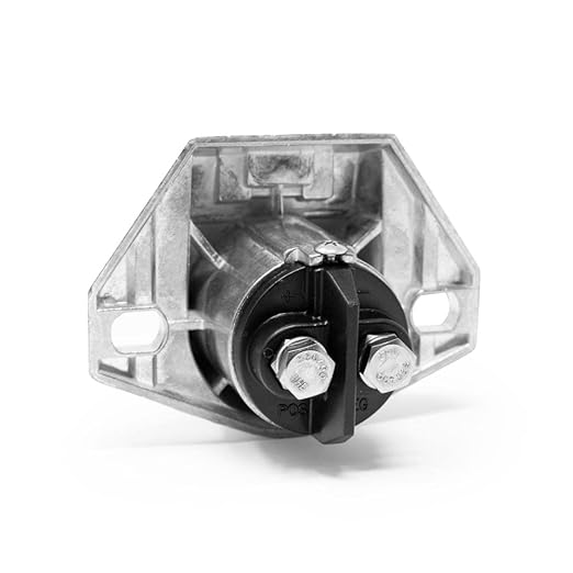 593116 2-Way Wiring Connector Plug with Spring Guard 200 Amp Capacity 4 Gauge Cable &amp 593121 2-Way Wiring Connector Socket 200 Amp Capacity 4 Gauge Cable - Sold as a Kit