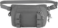Tactical Pouch With Hook-and-Loop Panel Nylon Multipurpose Utility Bag With Elastic Straps For Team Activities Airsoft Cosplay