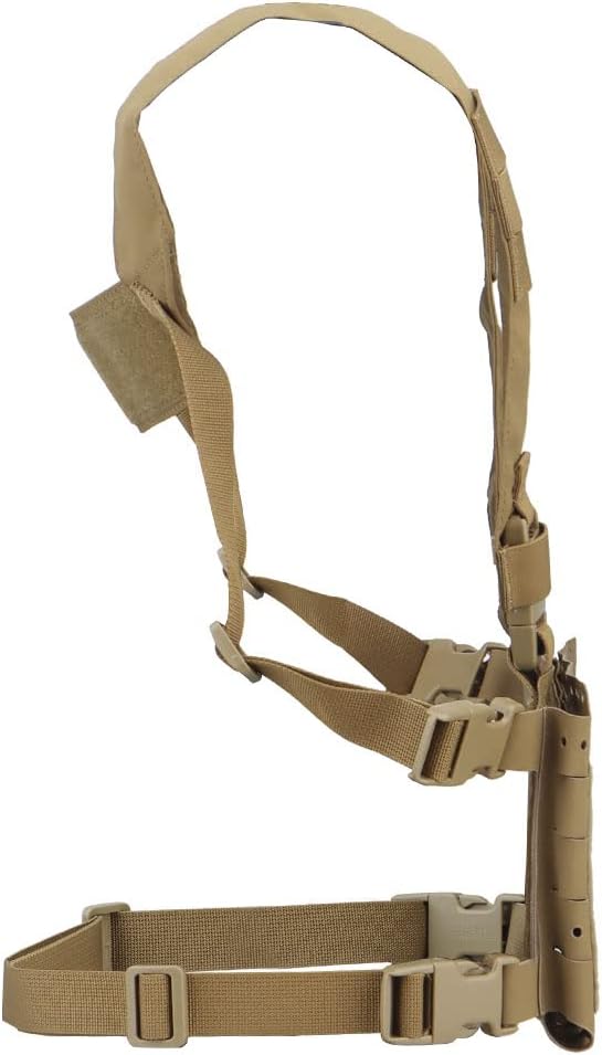 Tactical Pouches Chest Pack with Triple Magazine InsertMOLLE Chest Rig with Placard Hook Loop
