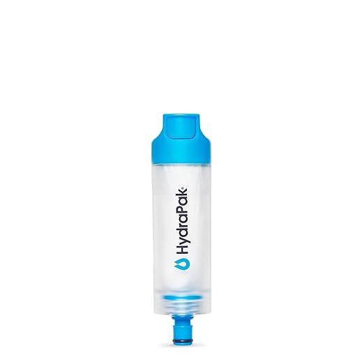 HydraPak 28mm Filter Kit - Water Filtration Accessory - Fast Flow - Perfect for Hiking Camping Travel and Emergency Preparedness