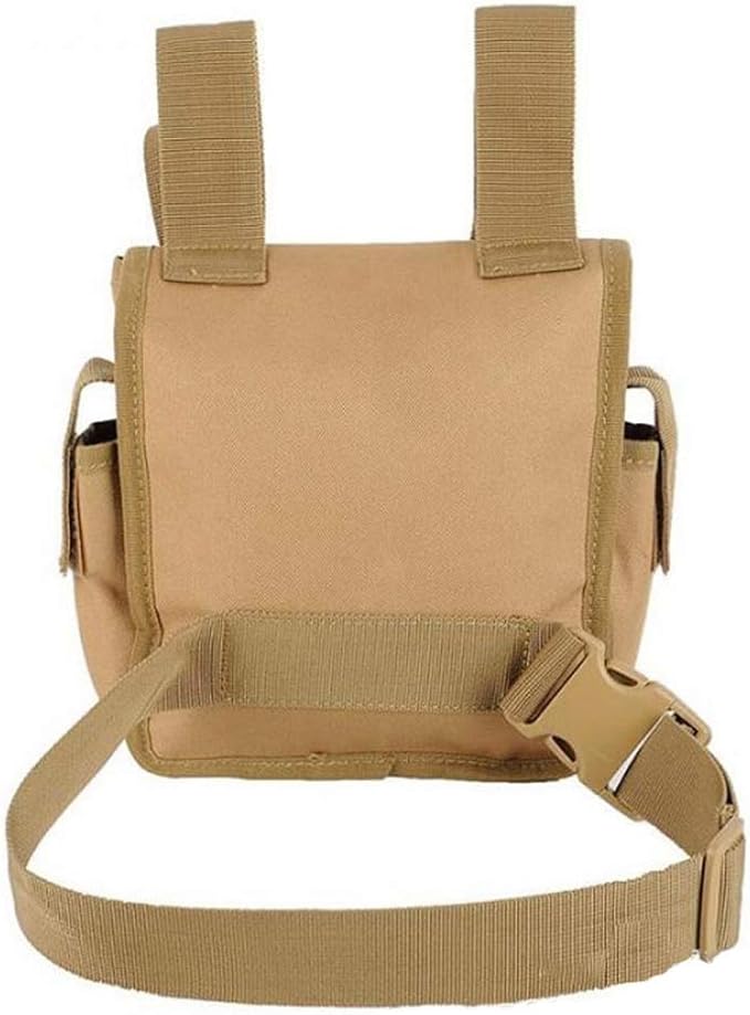 Outdoor Sports Hiking Versipack Bag Tactical Pack with Leg Strap with Belt - Tan