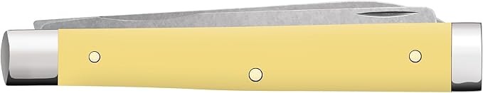 Case XX Pocket Knife YELLOW SYNTHETIC SS BABY DOC Item #81087-3282SP SS - Length Closed: 2 7/8Inches