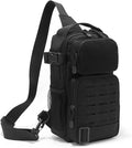 Tactical Sling Bag Adjustable Crossbody Bag Military Chest Bag for Outdoor Cycling Running Fishing Camping Climbing