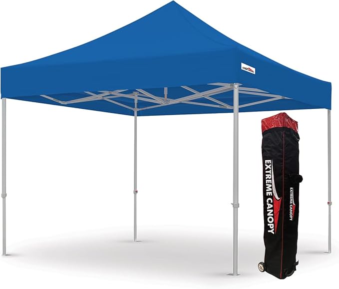 Extreme Canopy Heavy Duty Aluminum Instant Popup Canopy (10ft x 10ft Blue)