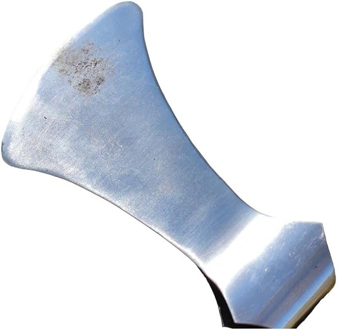 Viking Axe Blade Forged Camping Axe High Carbon Steel EN 45 Sharp Blade Viking Bearded Nordic Handmade Camping Axe Hatchet-Norse Axe Tomahawk Vikings Bearded A09 Axe AZHAN STEEL CRAFT