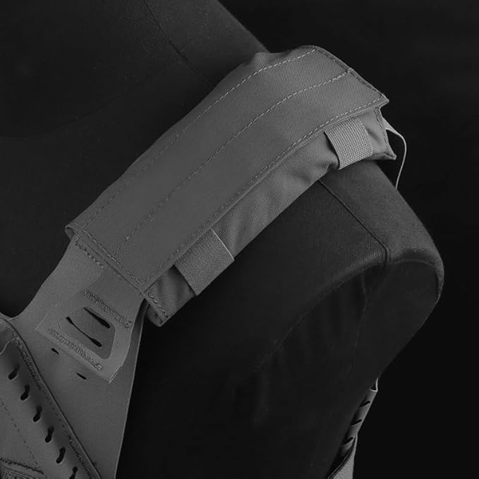 1Pair Shoulder Strap Pad Backpack Straps Cushion Pads Bag Belt Soft Mesh Pads with Tactical Gear for Vest Shoulder Strap