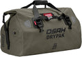 Waterproof Duffel&amp Luggage Bag - Motorcycle Dry Bag Tail Saddle Bags with Roll Top ClosureLarge Storage Spacefor Camping Kayaking Fishing &amp Traveling(Green 40L)