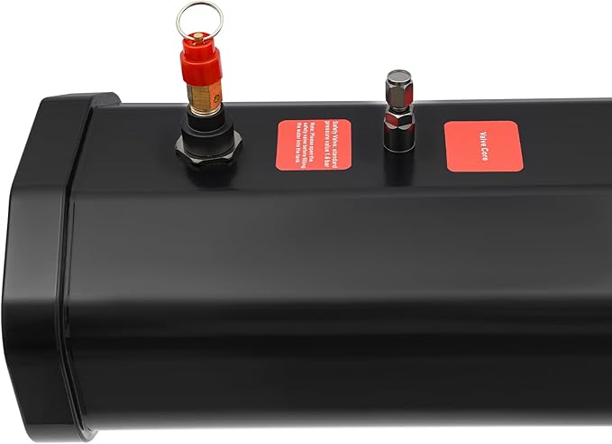 Roof Rack Mount Road Shower Portable Roof Mounted Camping Truck Shower with 5.6Ft Water Pipe &amp Shower Head Large Capacity Pressurized Water Tank for Vehicle Truck SUV Sedan RV
