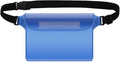 Waterproof Dry Bag Waterproof Swimming Bag Drifting Diving Shoulder Waist Pack Bag Underwater Mobile Phone Bags for Beach Boating Water Sports for SwimmingBoating(Dark Blue)