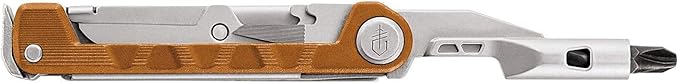 Gerber Gear Armbar Drive EDC Multitool 8-in-1 Pocket Knife with Pocket Screwdriver 2.5 Blade Orange