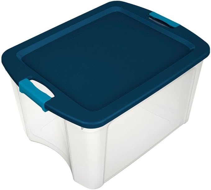 STERILITE 14469606 Tote LTCH/CRY 18 GAL6