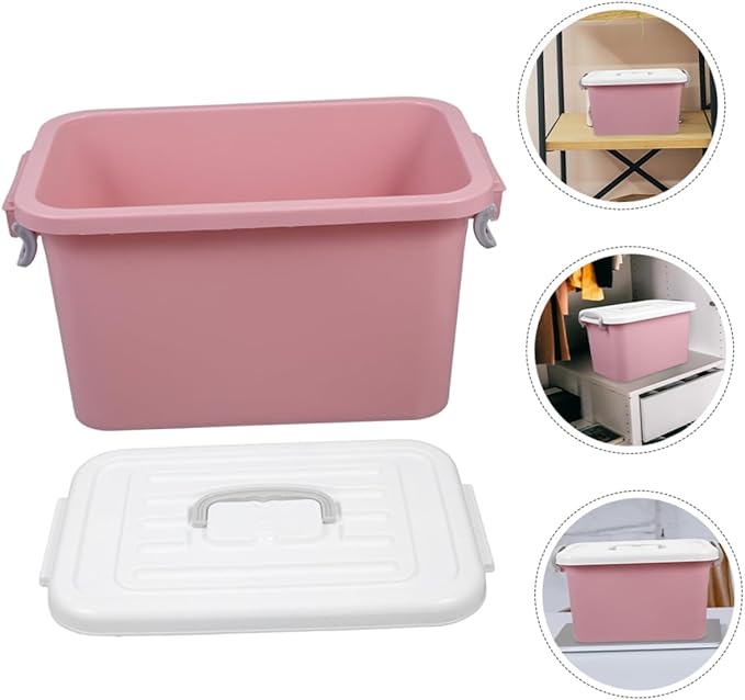 Cabilock Nordic Style Craft Organizer Socks Organizer Box Small Plastic Supplies Tool Box Large Plastic Storage Bins