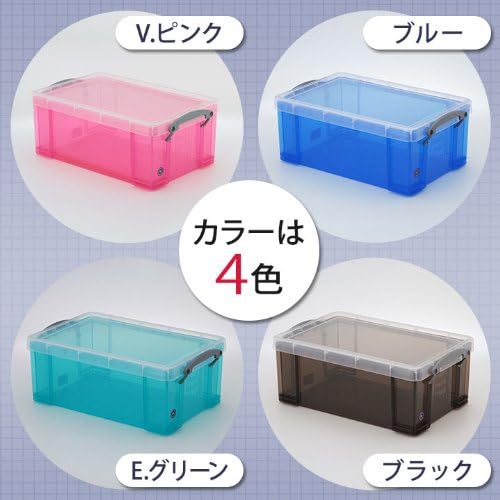 Really Useful Box 9 Litre Transparent Bright Pink